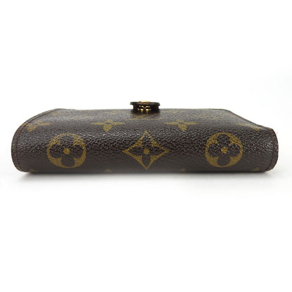 LOUIS VUITTON Bifold Wallet M61674 Monogram Brown Portefeuille Vienova