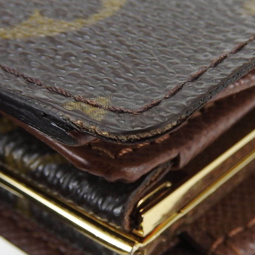 LOUIS VUITTON Bifold Wallet M61674 Monogram Brown Portefeuille Vienova