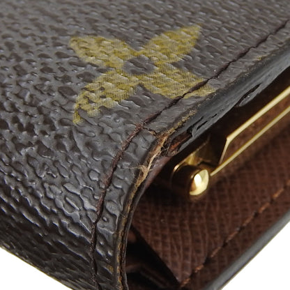 LOUIS VUITTON Bifold Wallet M61674 Monogram Brown Portefeuille Vienova