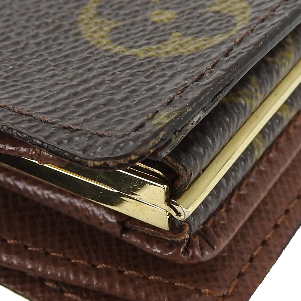 LOUIS VUITTON Bifold Wallet M61674 Monogram Brown Portefeuille Vienova