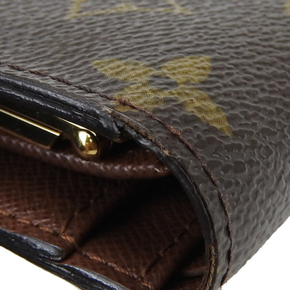 LOUIS VUITTON Bifold Wallet M61674 Monogram Brown Portefeuille Vienova