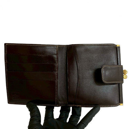 FENDI Bifold Wallet canvas Brown