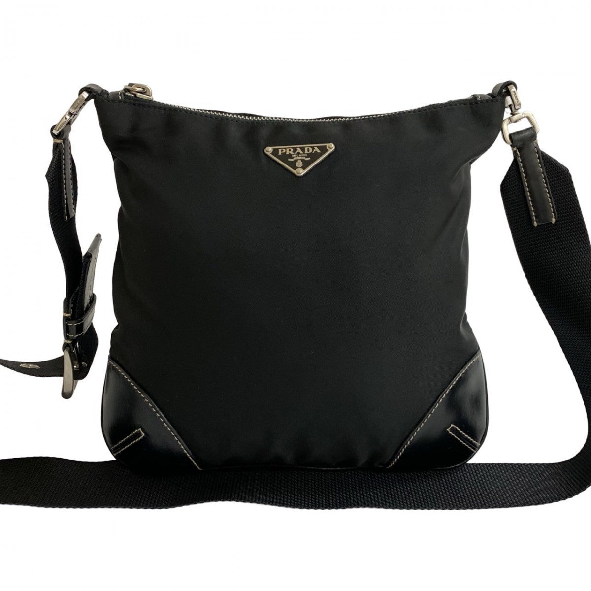 PRADA Shoulder Bag Nylon black