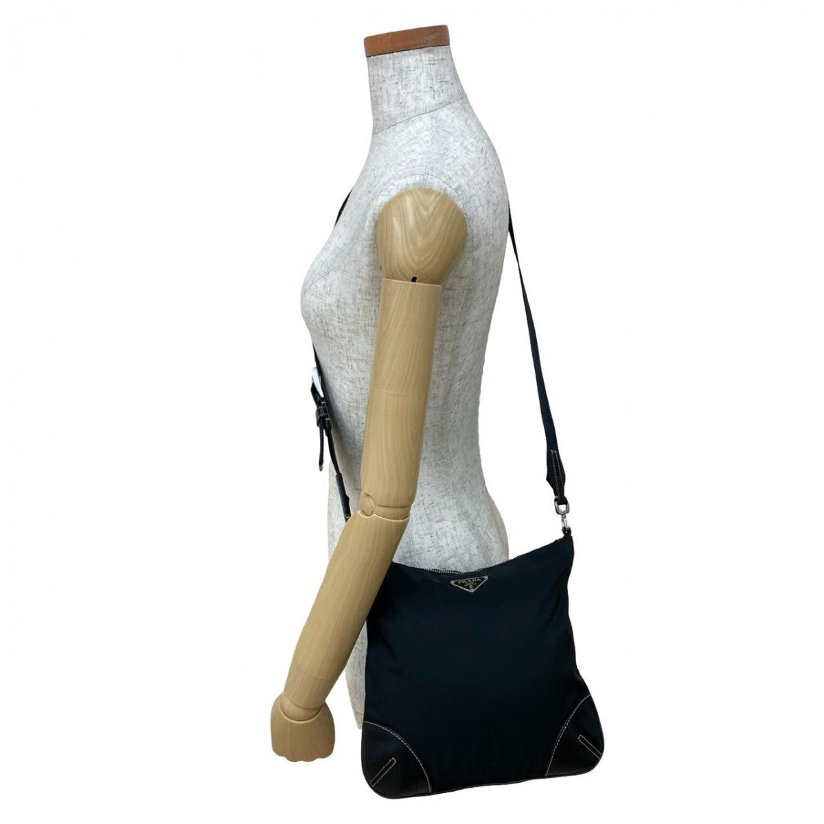 PRADA Shoulder Bag Nylon black