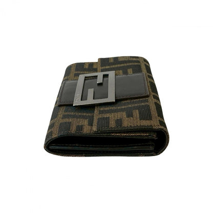 FENDI Bifold Wallet canvas Brown