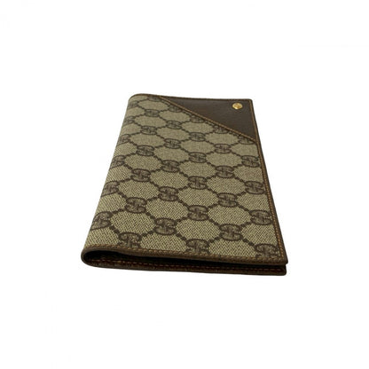 GUCCI Bifold Wallet leather Brown