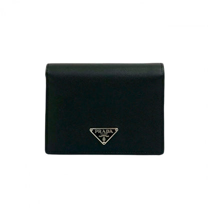 PRADA Bifold Wallet leather black