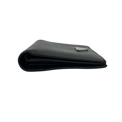 PRADA Bifold Wallet leather black