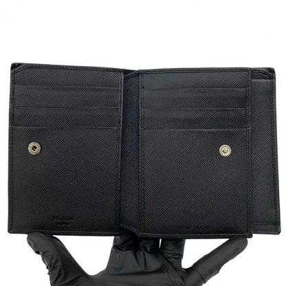 PRADA Bifold Wallet leather black