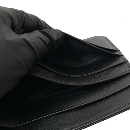 PRADA Bifold Wallet leather black