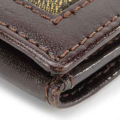 FENDI Long Wallet Purse canvas Brown Zucca