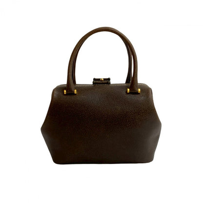GUCCI Handbag leather Brown
