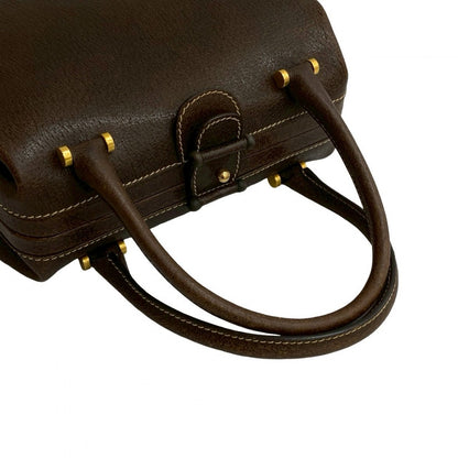 GUCCI Handbag leather Brown