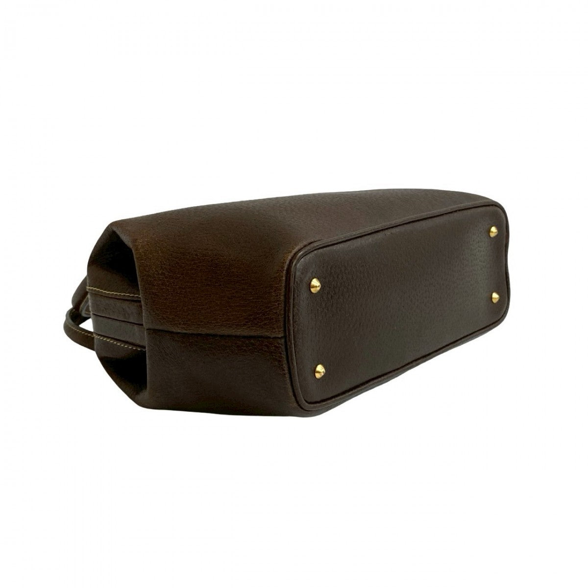 GUCCI Handbag leather Brown
