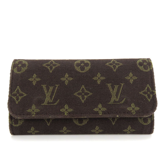 LOUIS VUITTON Key case Key holder  M92431 Monogram mini run Ebene Multicles4