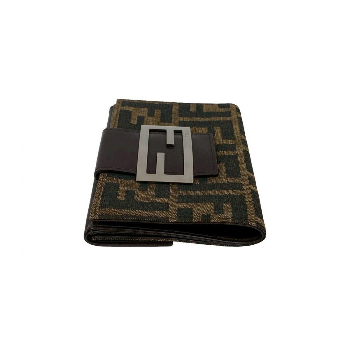 FENDI Bifold Wallet leather Brown