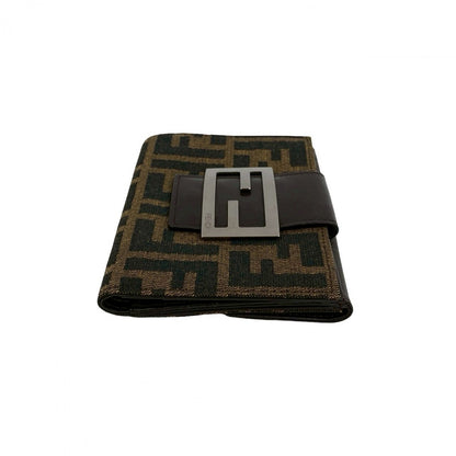 FENDI Bifold Wallet leather Brown