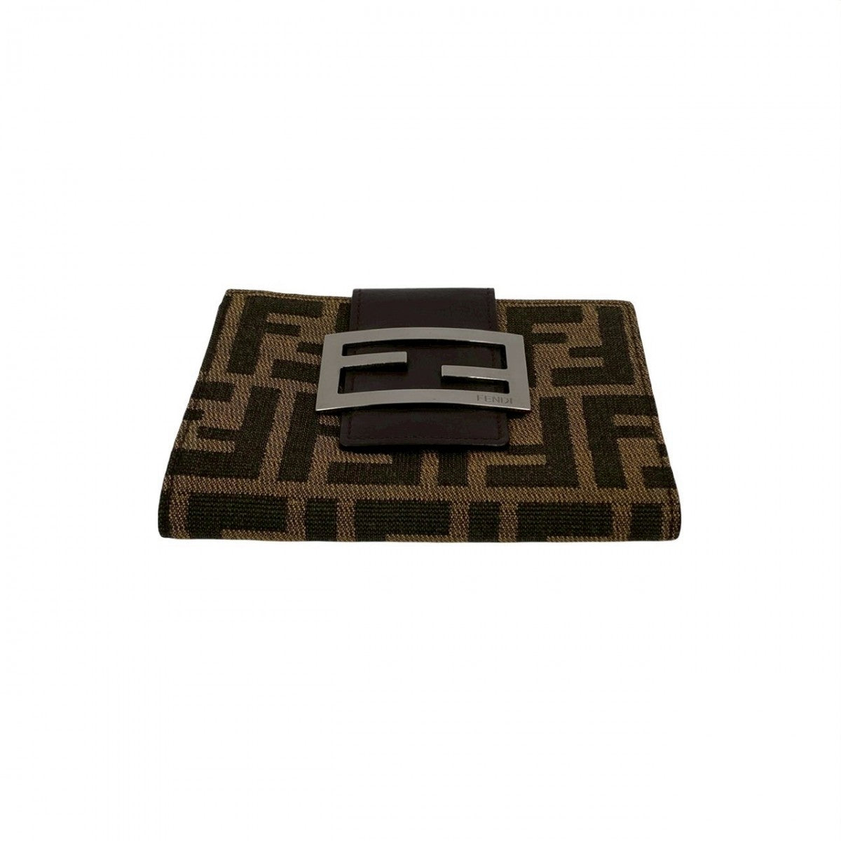 FENDI Bifold Wallet leather Brown