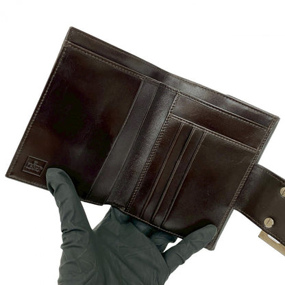 FENDI Bifold Wallet leather Brown