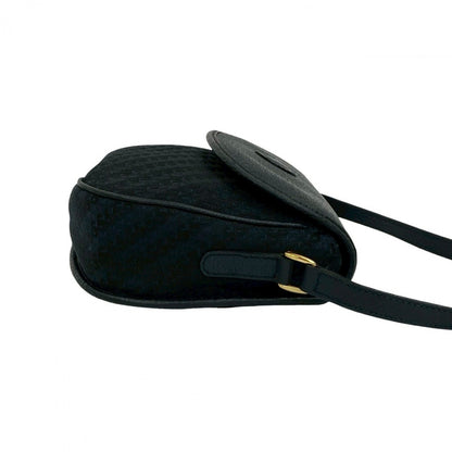 GUCCI Shoulder Bag leather Navy