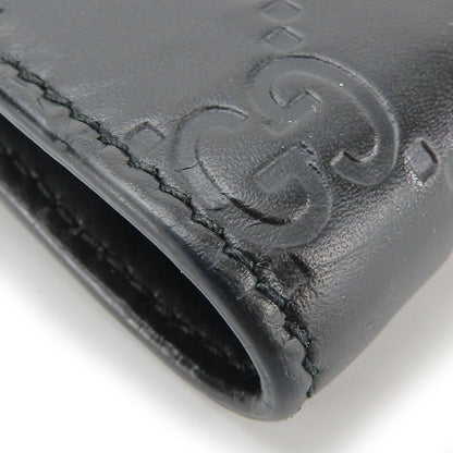 GUCCI Bifold Wallet 406925 Sima leather black