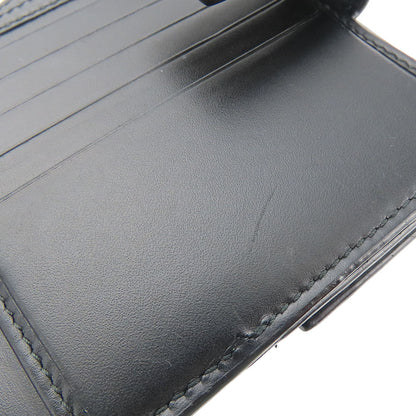 GUCCI Bifold Wallet 406925 Sima leather black