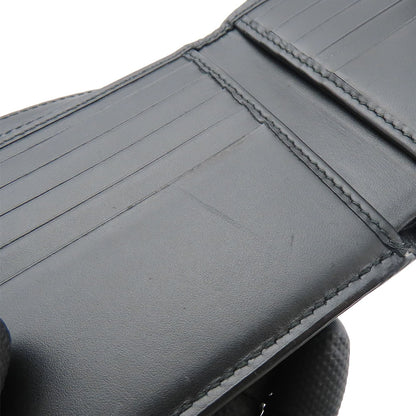 GUCCI Bifold Wallet 406925 Sima leather black