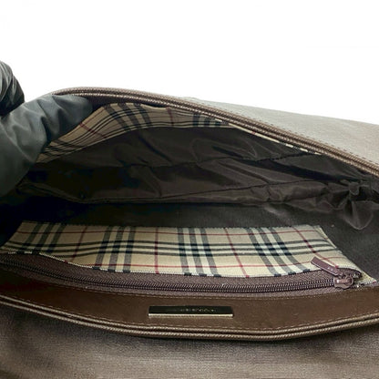 BURBERRY Shoulder Bag leather Brown