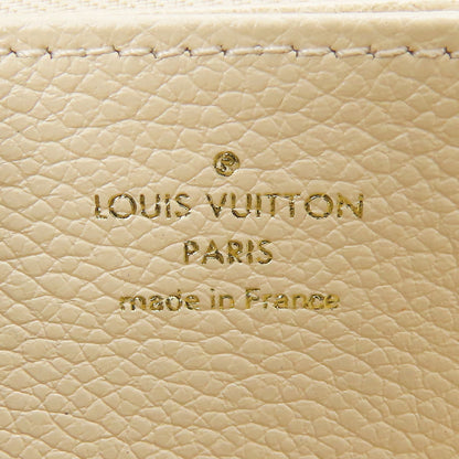 LOUIS VUITTON Long Wallet Purse M80116 Monogram Ann Platt Cream/Bois Rose Zippy wallet