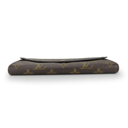 LOUIS VUITTON Long Wallet Purse M60531 Monogram Brown Portefeuille Sara