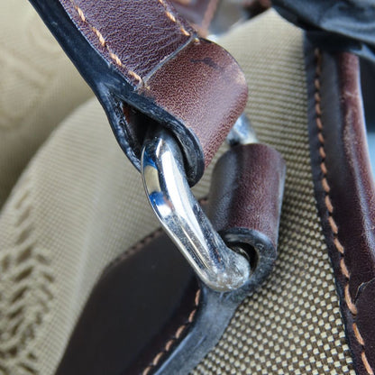 PRADA Tote Bag canvas beige