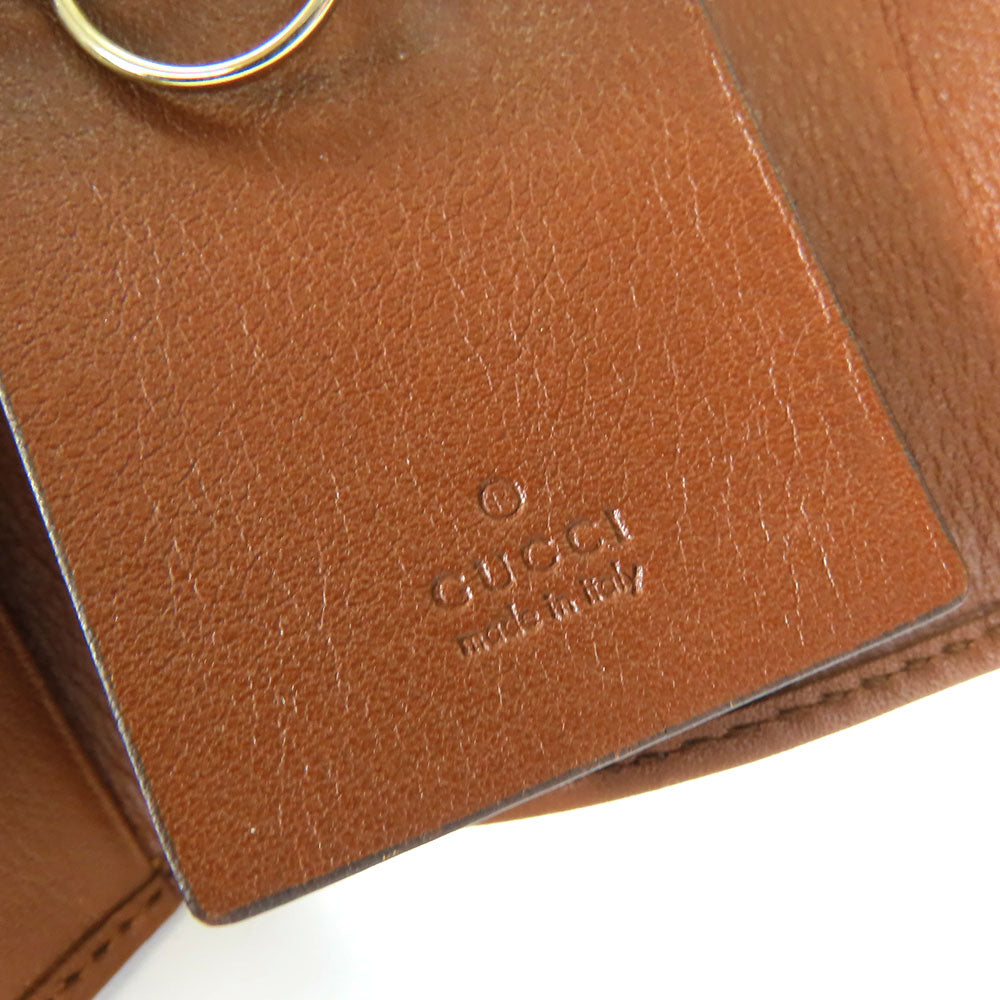 GUCCI Key case Key holder  282432 GG canvas beige Interlocking