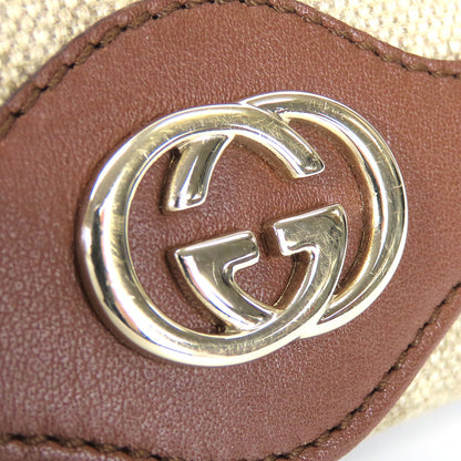GUCCI Key case Key holder  282432 GG canvas beige Interlocking