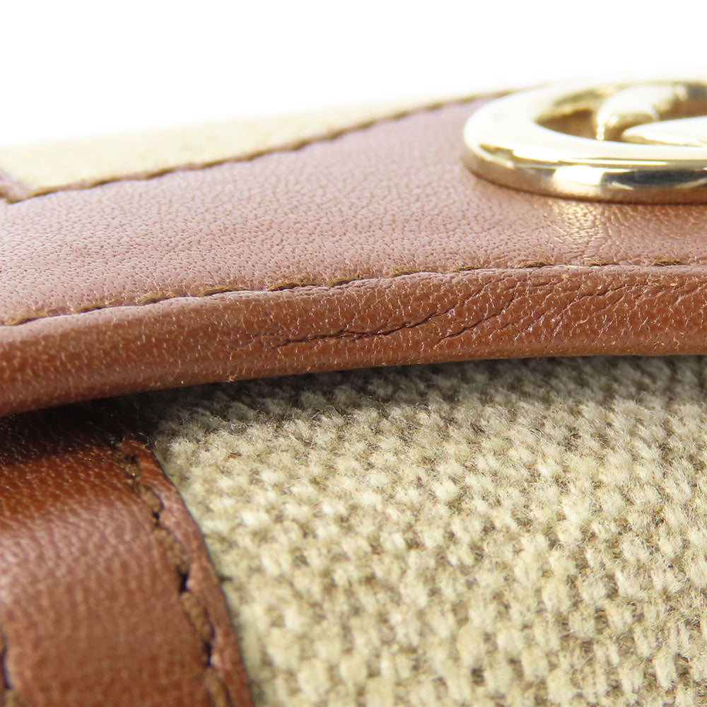 GUCCI Key case Key holder  282432 GG canvas beige Interlocking