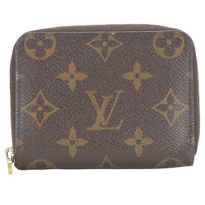 LOUIS VUITTON Coin case M60067 Monogram Brown Zippy coin purse