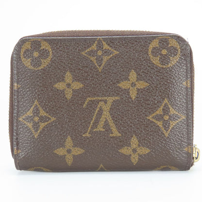 LOUIS VUITTON Coin case M60067 Monogram Brown Zippy coin purse
