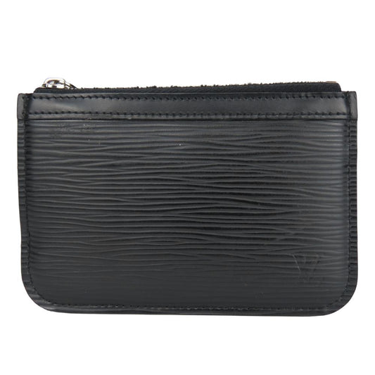 LOUIS VUITTON Coin case M66602 Epi Leather Noir Pochette Cre