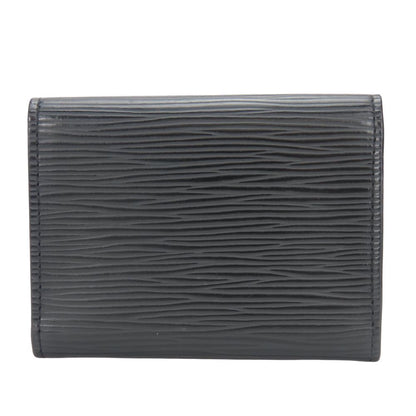 LOUIS VUITTON Card Case M56169 Epi Leather black Anneveld Cult de Visit
