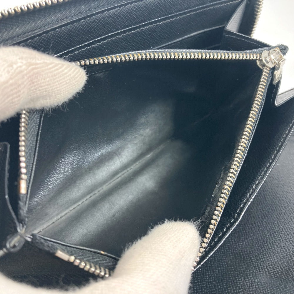 LOUIS VUITTON Long Wallet Purse M63852 Epi Leather black Epi Zippy Organizer