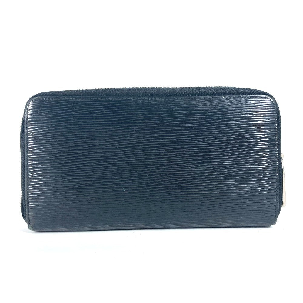 LOUIS VUITTON Long Wallet Purse M63852 Epi Leather black Epi Zippy Organizer