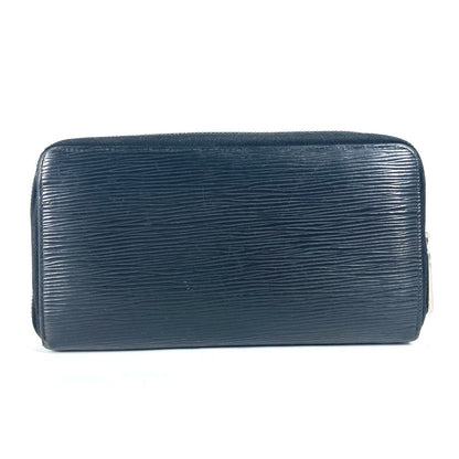LOUIS VUITTON Long Wallet Purse M63852 Epi Leather black Epi Zippy Organizer