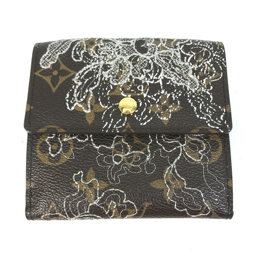 LOUIS VUITTON Trifold wallet M95396 Monogram canvas Brown Monogram Dantiel Portefeuille Elise