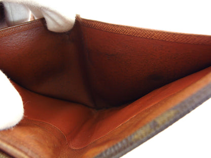 LOUIS VUITTON Bifold Wallet M61660 Brown beige Portonebi (old type)