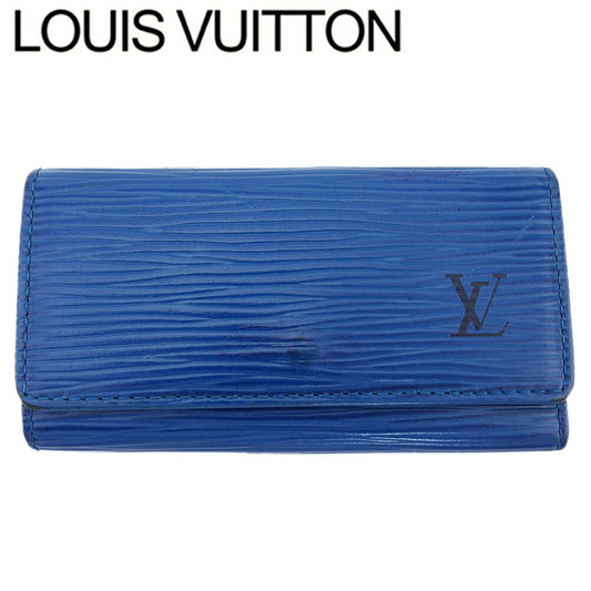 LOUIS VUITTON Key case Key holder M63825 Toledo Blue (discontinued color) /Multicles4