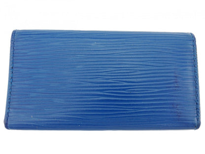 LOUIS VUITTON Key case Key holder M63825 Toledo Blue (discontinued color) /Multicles4