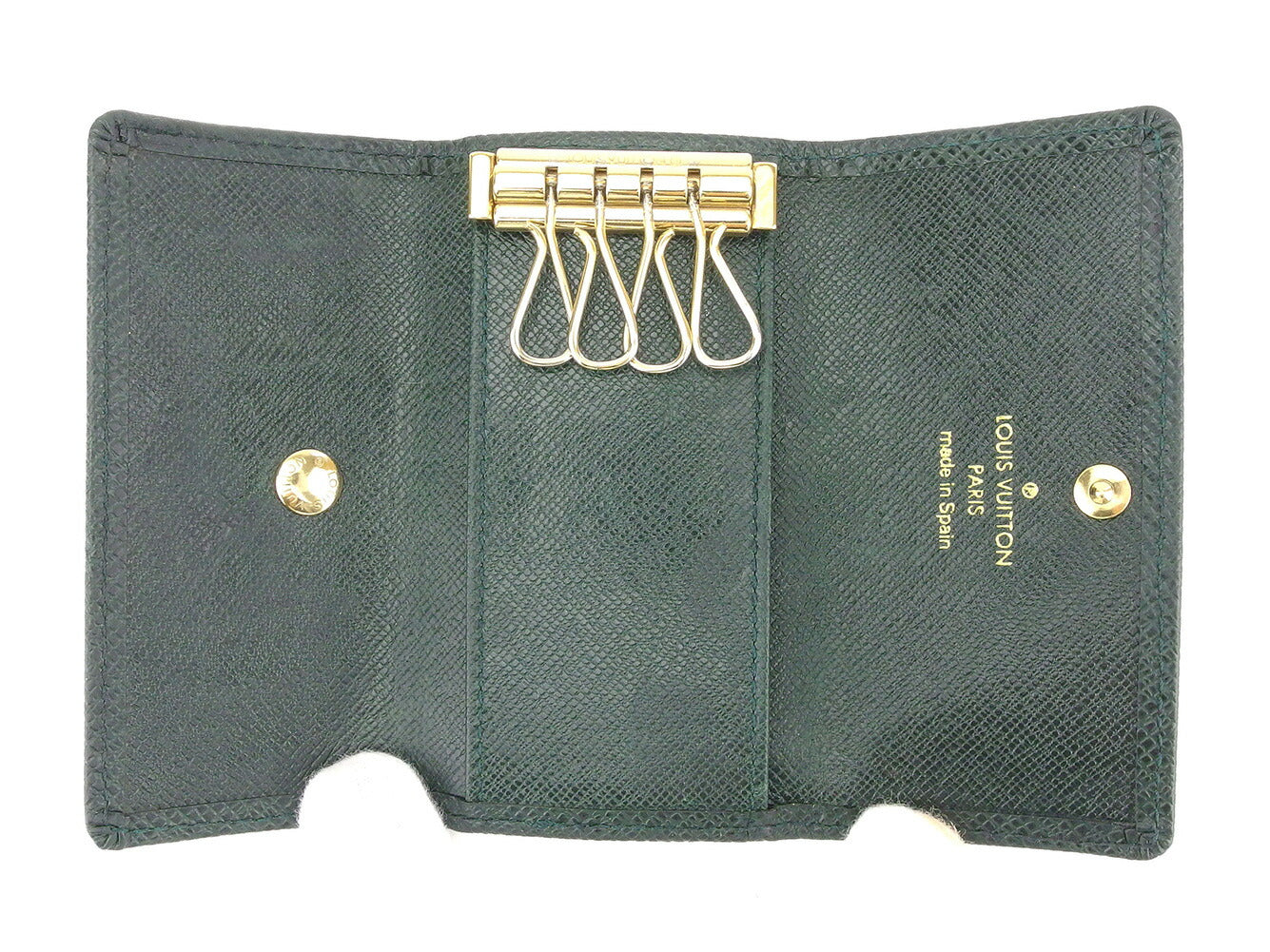 LOUIS VUITTON Key case Key holder M30524 green Multicles4