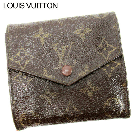 LOUIS VUITTON Bifold Wallet M61660 Brown Portonebi (old type)