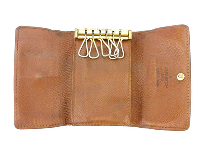 LOUIS VUITTON Key case Key holder M62630 Brown Multicles6
