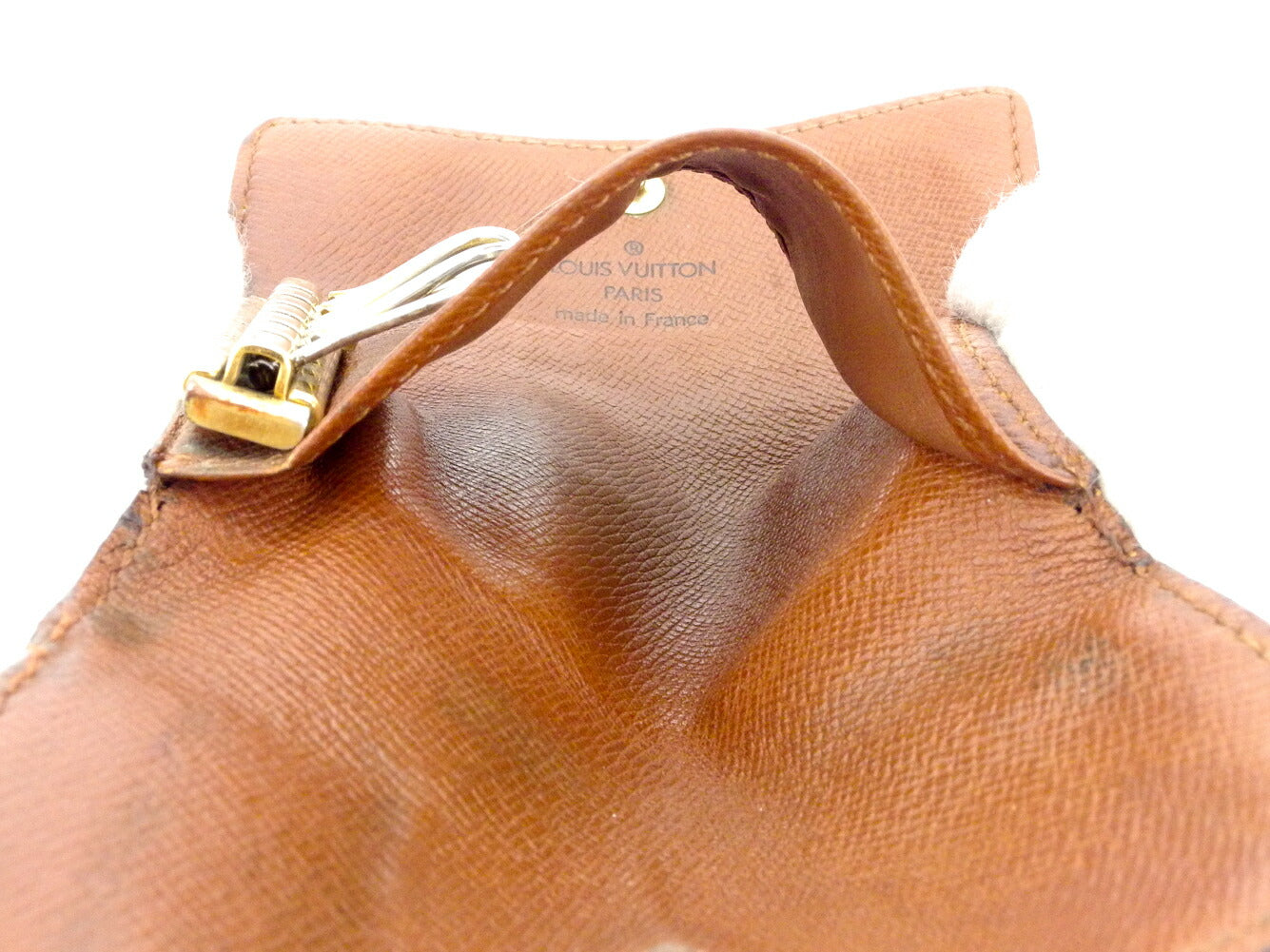 LOUIS VUITTON Key case Key holder M62630 Brown Multicles6