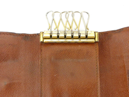 LOUIS VUITTON Key case Key holder M62630 Brown Multicles6